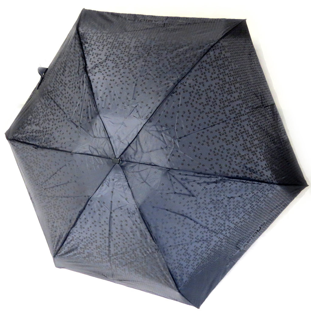 Parapluie mini \'Ted Lapidus\' noir dégradé (box 15x5 cm) - [M0266]