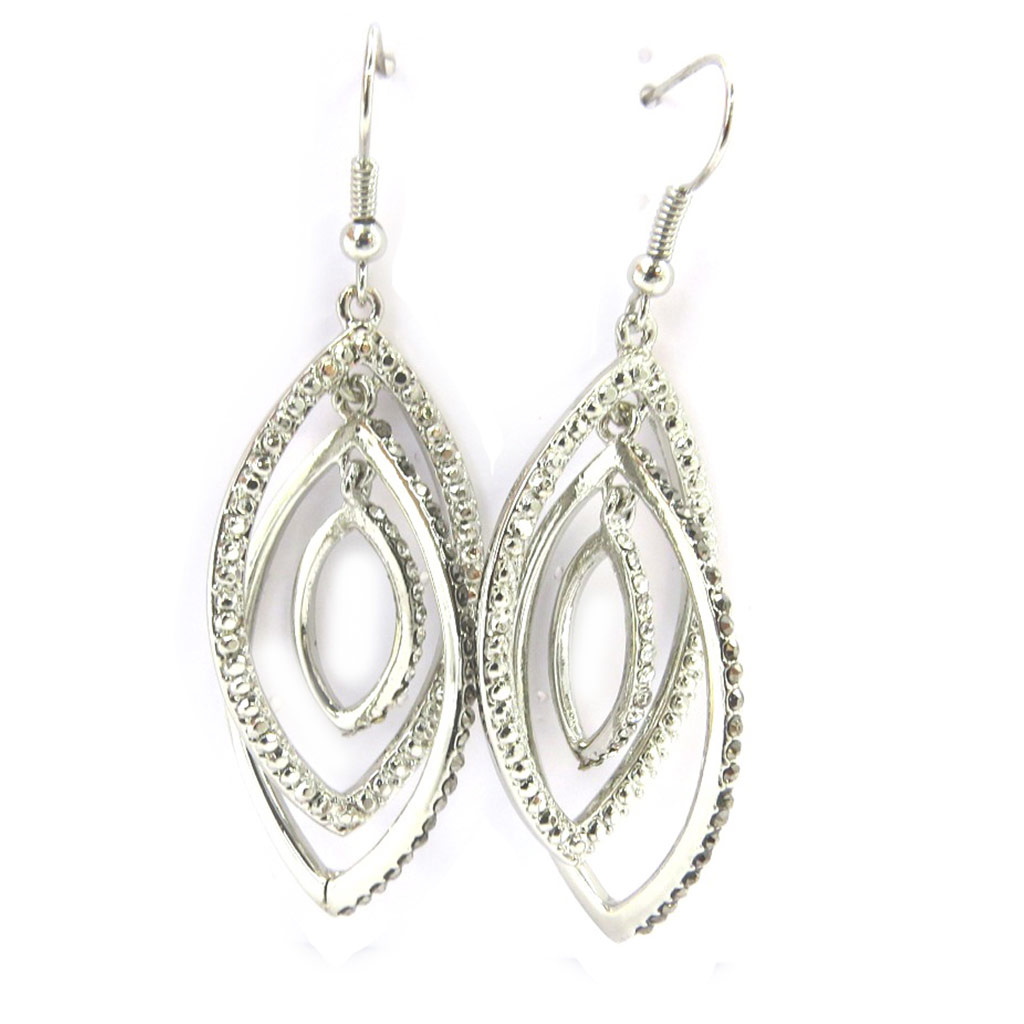 Boucles Créateur \'Sissi\' blanc - [M1892]