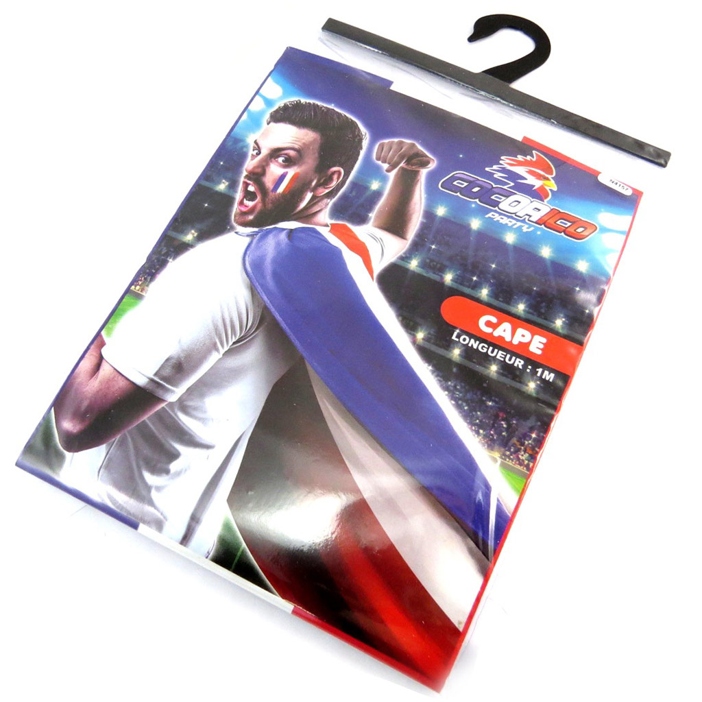 Cape \'France Cocorico\' tricolore - [N4157]