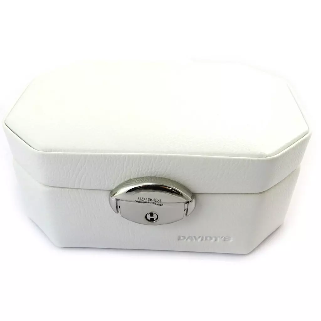 les trésors de lily Coffret à bijoux de voyage 'L'Indispensable' blanc [N4485]