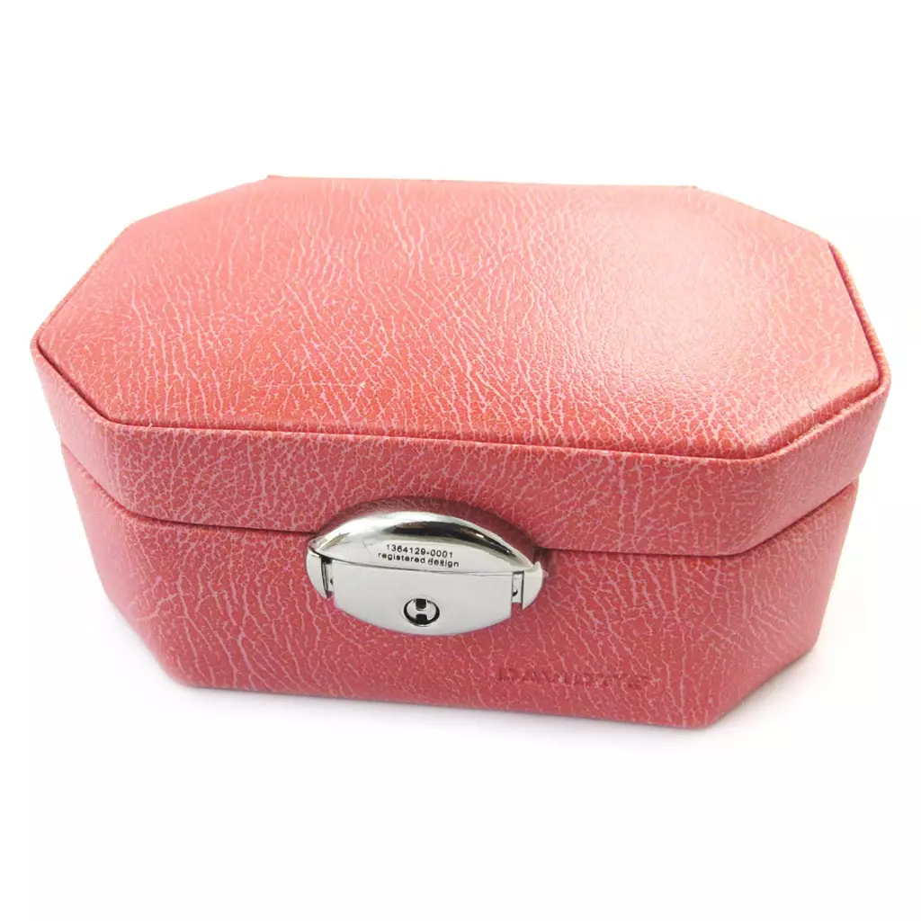 les trésors de lily Coffret à bijoux de voyage 'L'Indispensable' rose [N4512]