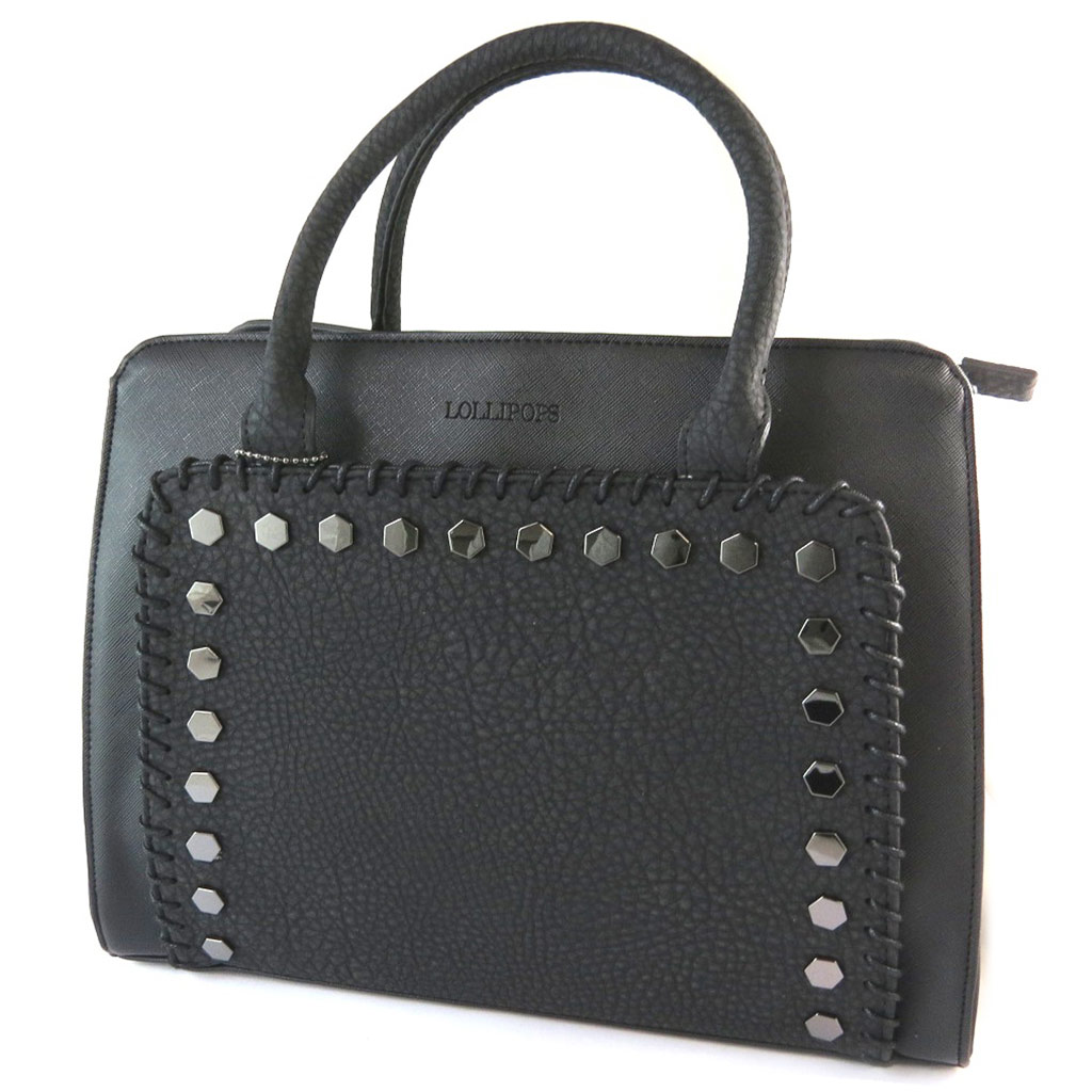 Sac créateur \'Lollipops\' noir - 34x24x10 cm - [N9436]