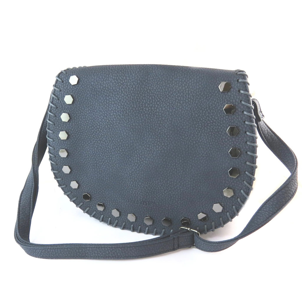Sac créateur \'Lollipops\' marine vintage - 28x21x10 cm - [N9444]