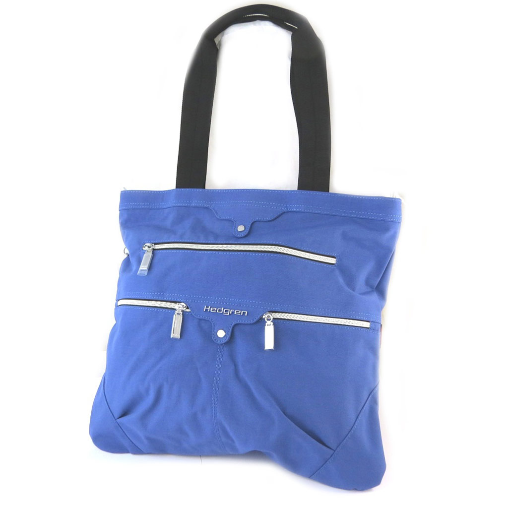 Sac cabas \'Hedgren\' bleu - 40x36x2 cm - [P0004]
