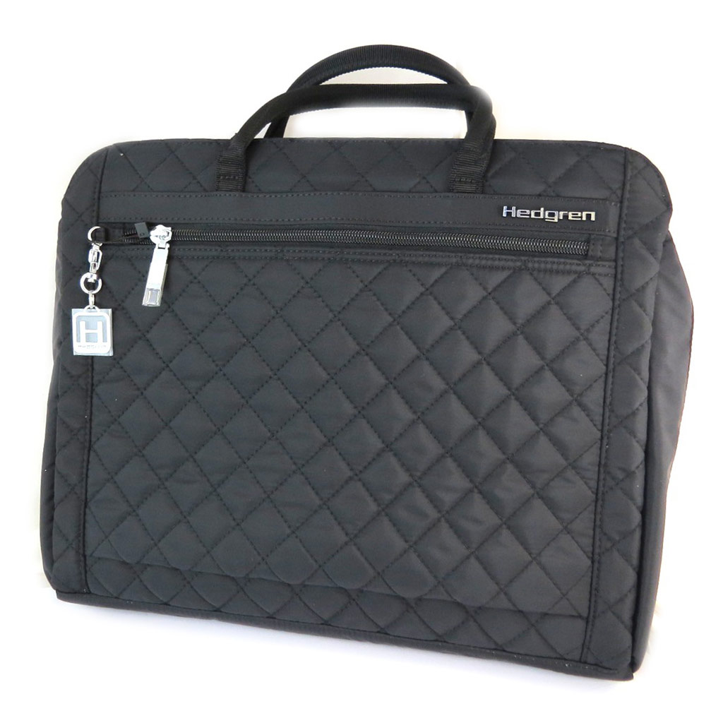 Serviette \'Hedgren\' noir (spécial ordinateur 154\') - 39x30x11 cm - [P0035]