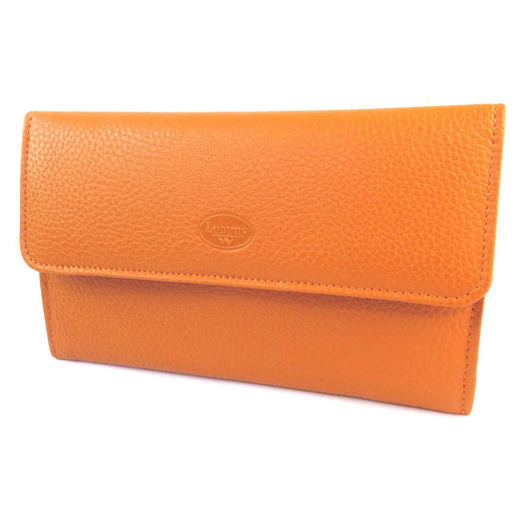 Compagnon cuir \'Les Grainés\' orange - 20x115x3 cm - [P0465]
