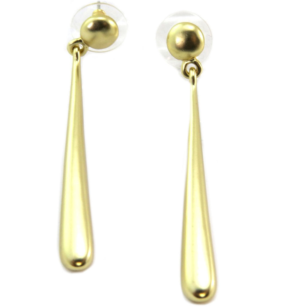 Boucles Créateur \'Antica\' doré - 58x6 mm - [P6389]