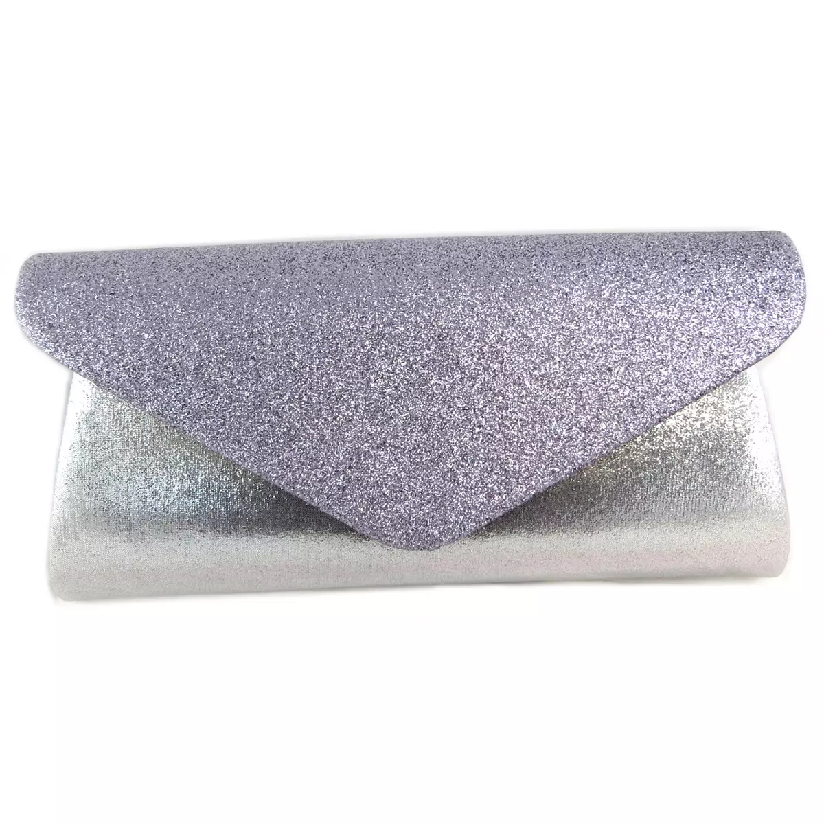 les trésors de lily Pochette 'Kika' gris argenté 25x12x55 cm [P9978]