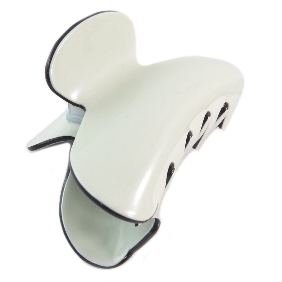 Pince crabe créateur \'Sissi\' vert pâle - 85x50x30 mm - [Q0021]