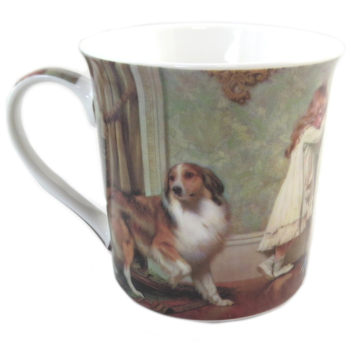 Mug porcelaine \'Charles Burton Barber\' - 85x85 mm - [Q0254]