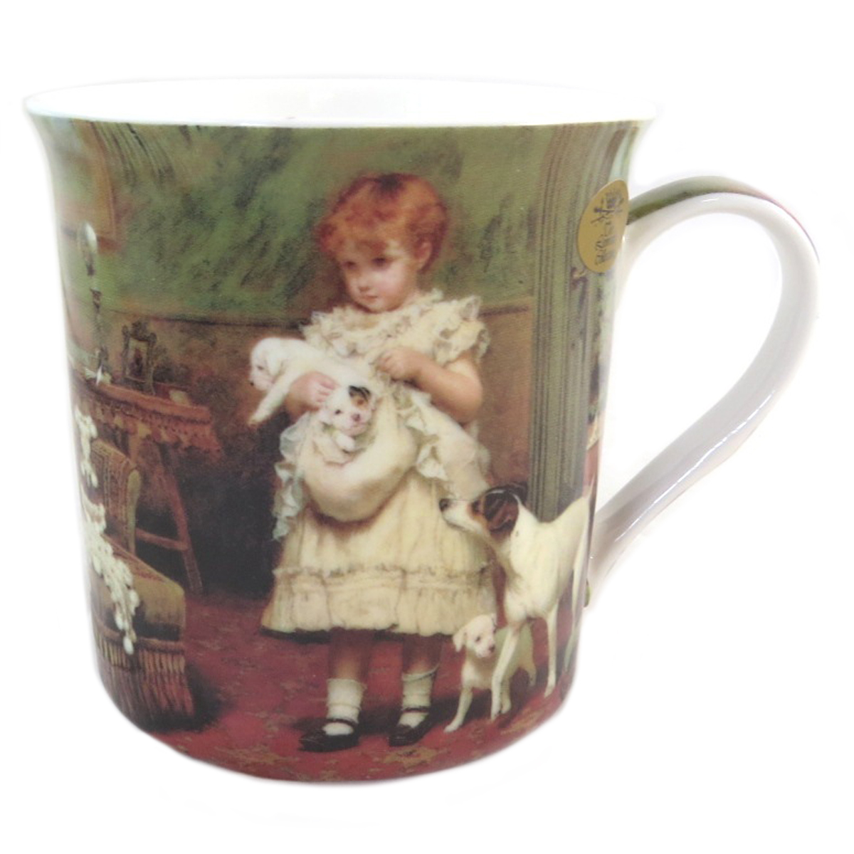 Mug porcelaine \'Charles Burton Barber\' - 85x85 mm - [Q0255]