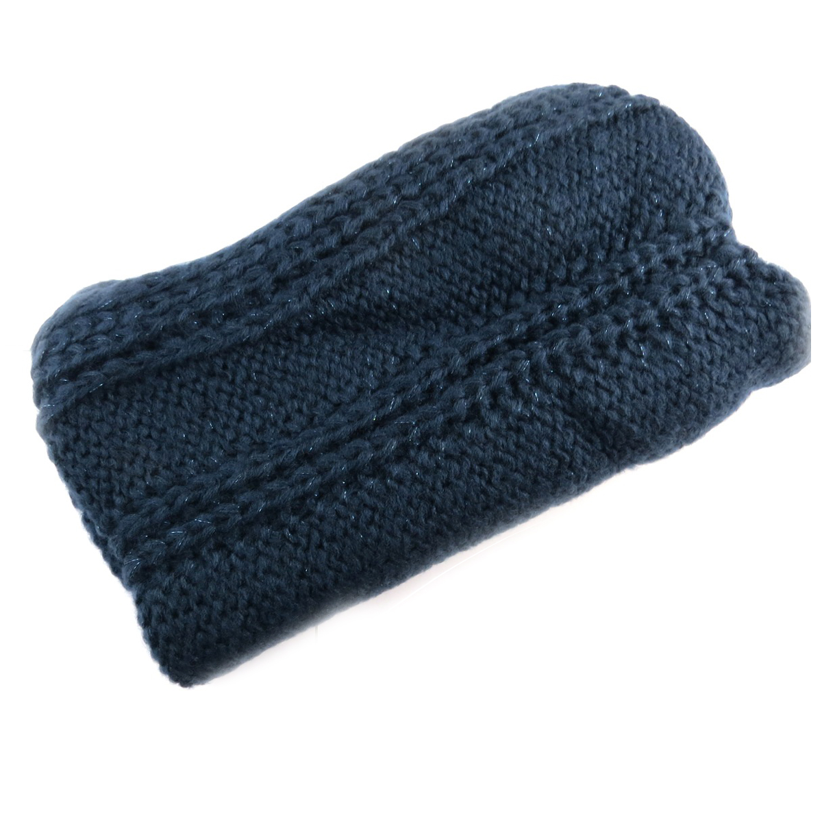 Echarpe tube / snood \'Indispensable\' marine - [Q5212]