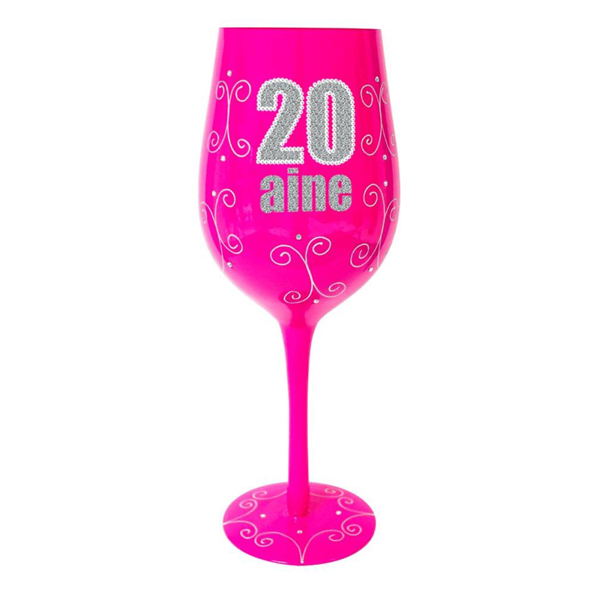 Flute géante \'20 aine\' rose - 40x115 cm - [Q5590]