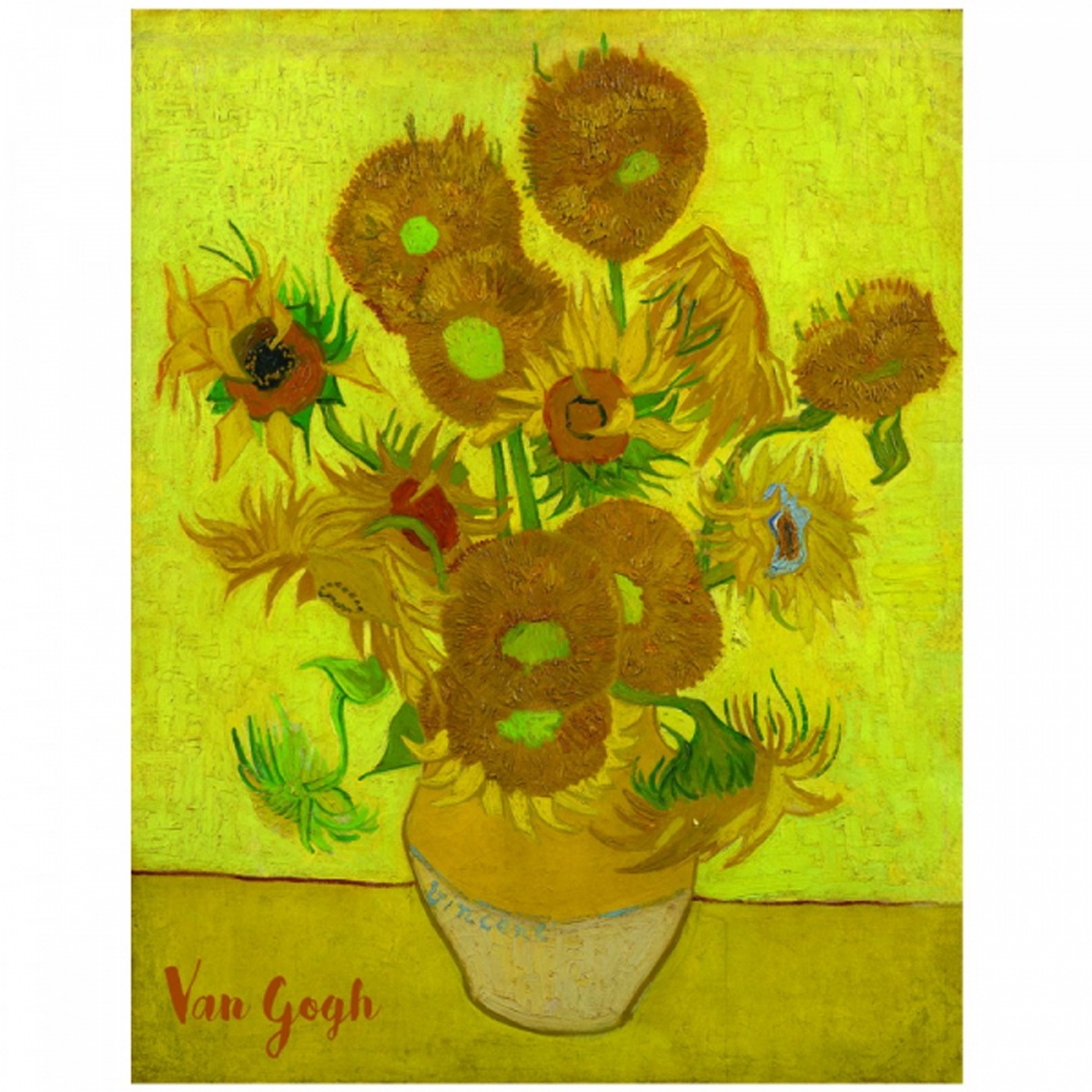 Reproduction \'Vincent Van Gogh\' (Les Tournesols) - 30x20 cm - [R2018]