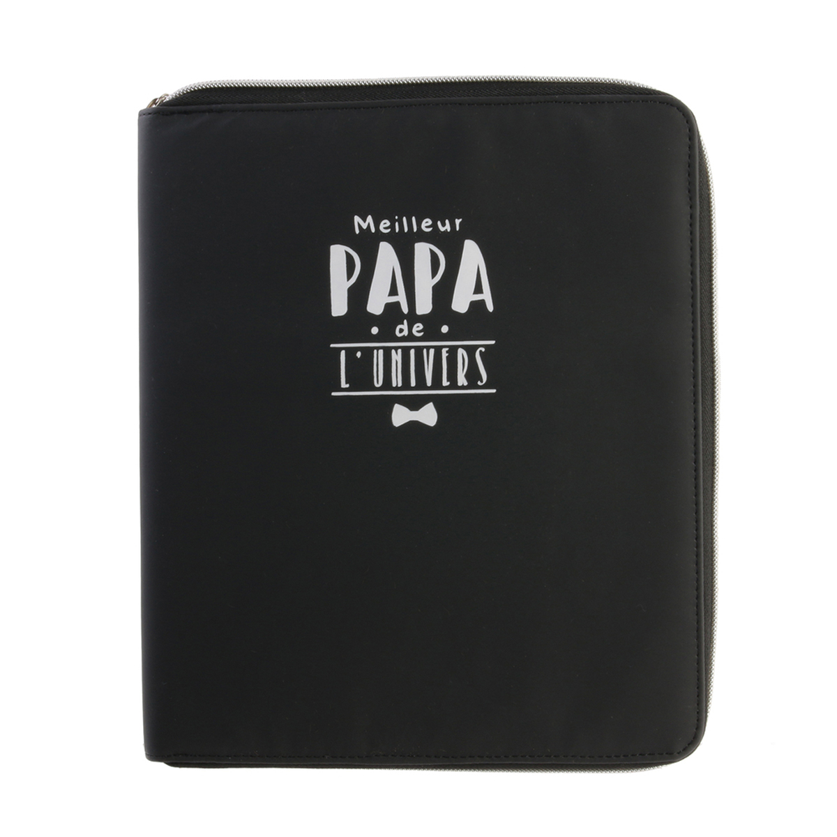Organisateur tablette \'Papa\' noir (Meilleur papa de l\'univers) - 25x21x2 cm (10\') - [R2884]
