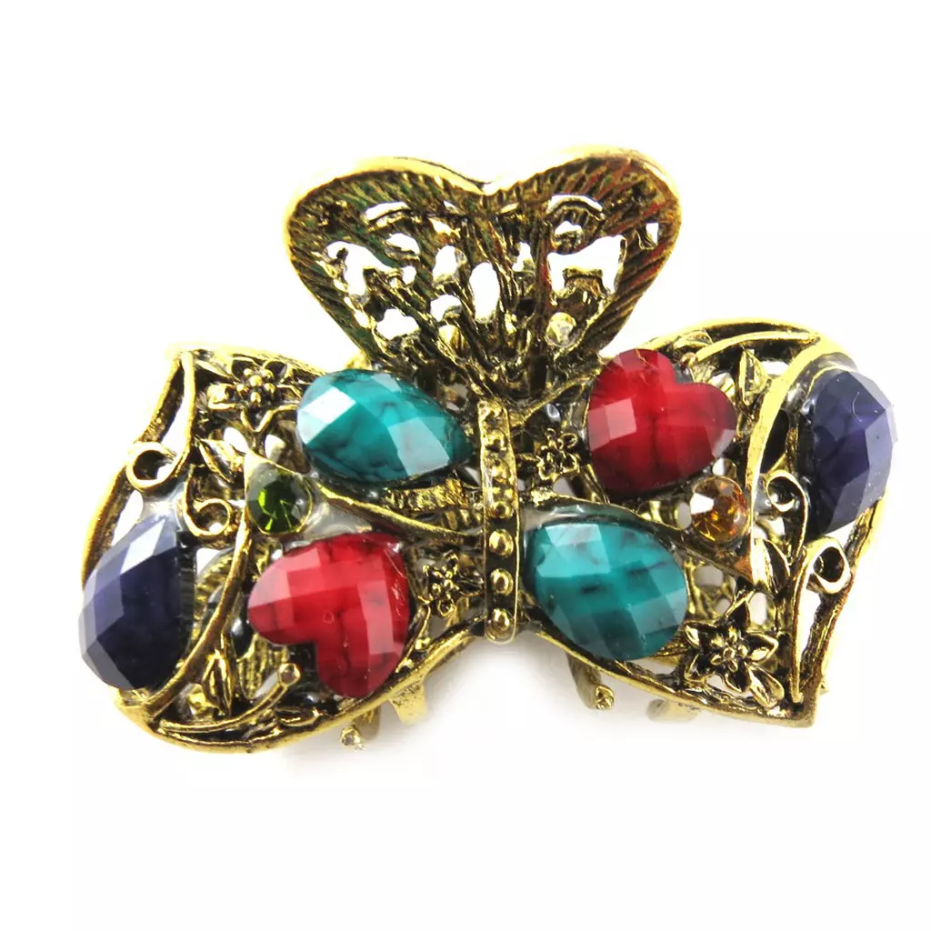 les trésors de lily Pince créateur 'Bohemian Rhapsody' multicolore doré 5x2 cm [R5351]