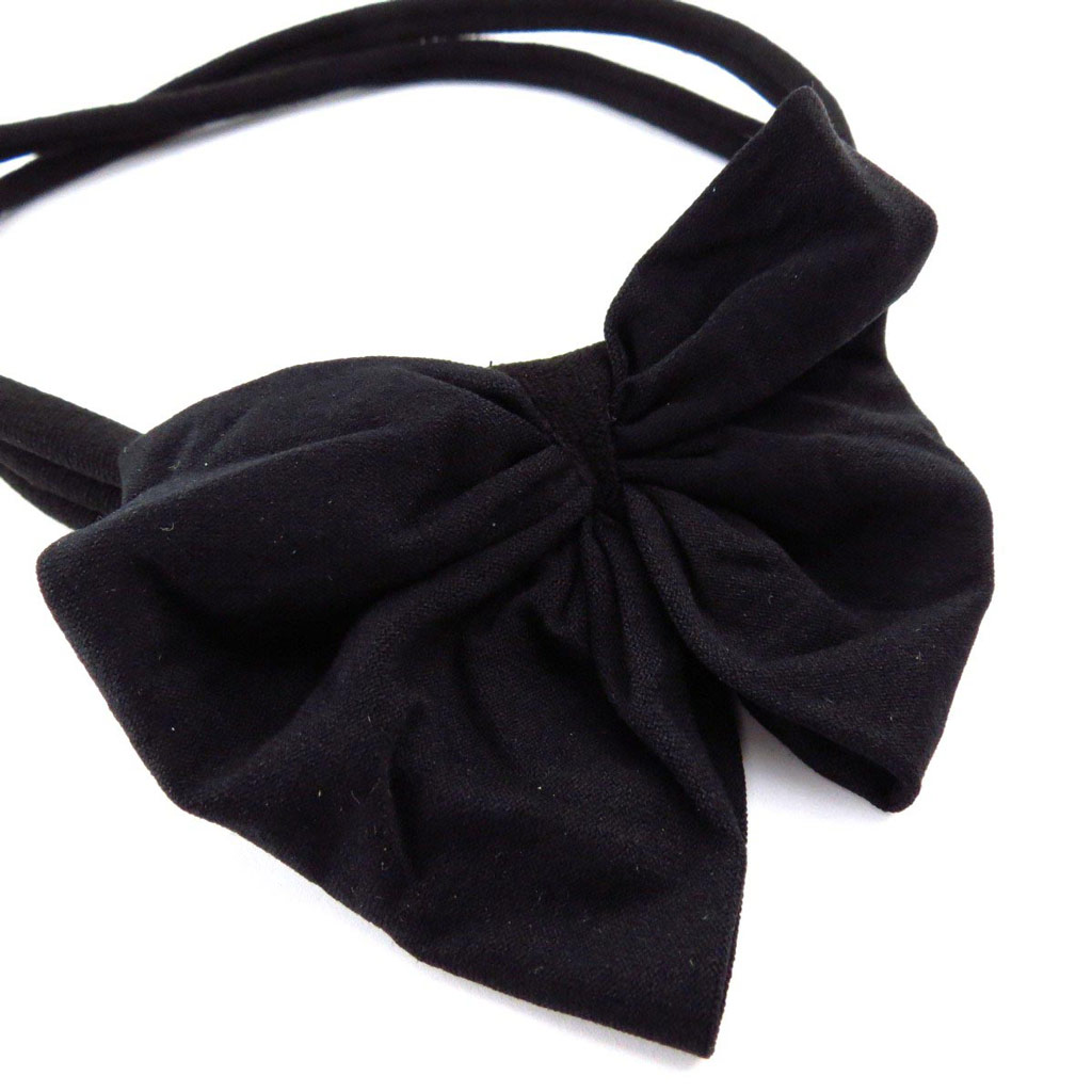 Serre-tête souple \'Scarlett\' noir - 85x75 mm - [J5931]