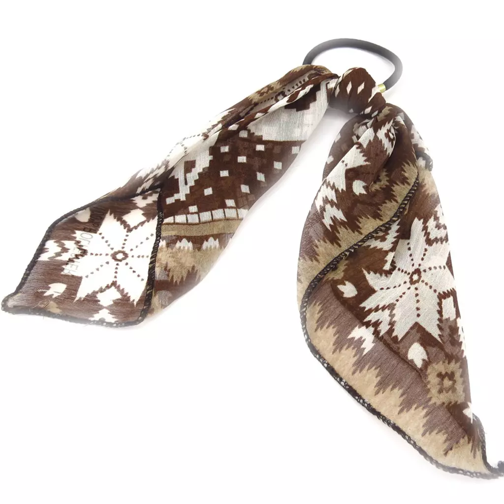 les trésors de lily Chouchou 'Cheyennes' marron 16 cm [K6504]