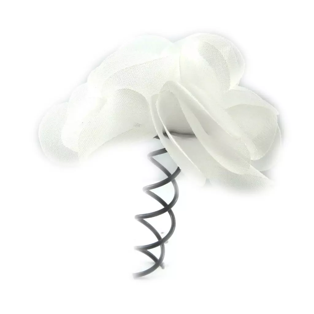 les trésors de lily Tortilla 'Scarlett' blanc ivoire 55x70 mm [L1865]