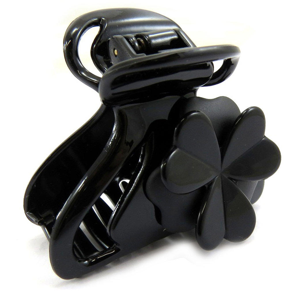 Pince \'Simplicité\' noir - 65x50 mm - [L6215]