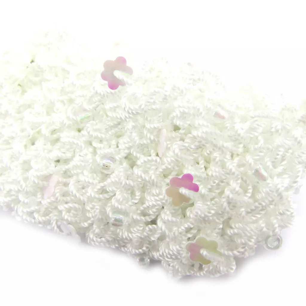 les trésors de lily Filet à chignon 'Scarlett' ivoire taille unique [L6233]