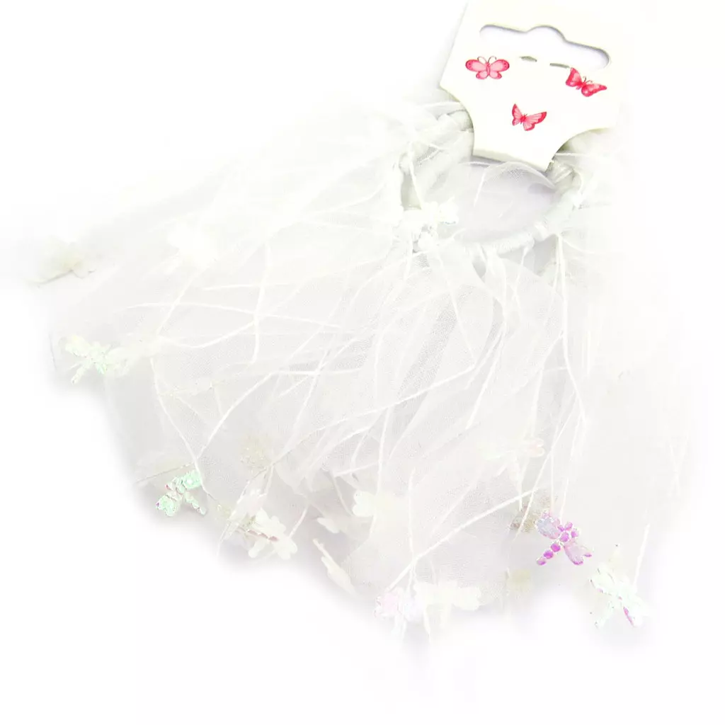 les trésors de lily Chouchou 'Scarlett' blanc 14 cm [L6235]