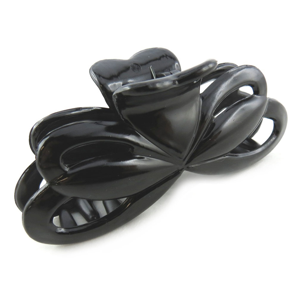 Pince \'Simplicité\' noir - 80x35 mm - [M7587]