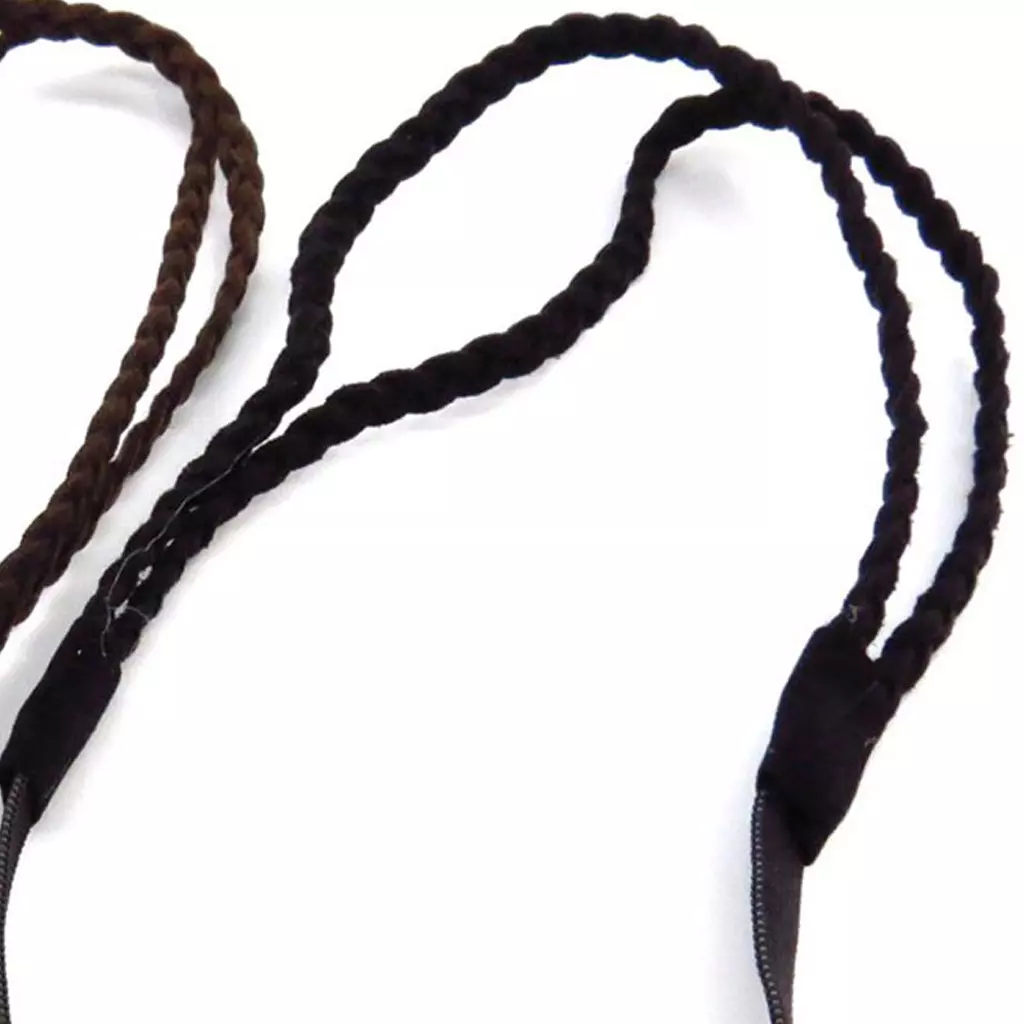 les trésors de lily Bandeau 'Tresses' noir 2 rangs [R7808]