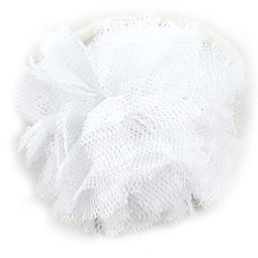 Élastique \'Scarlett\' blanc - 6 cm - [R7841]
