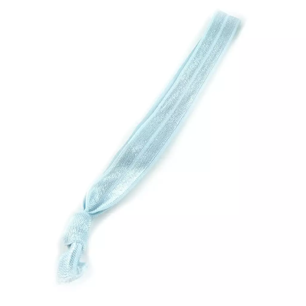 les trésors de lily Bandeau 'Coloriage' bleu pastel satiné 15 mm [R7845]