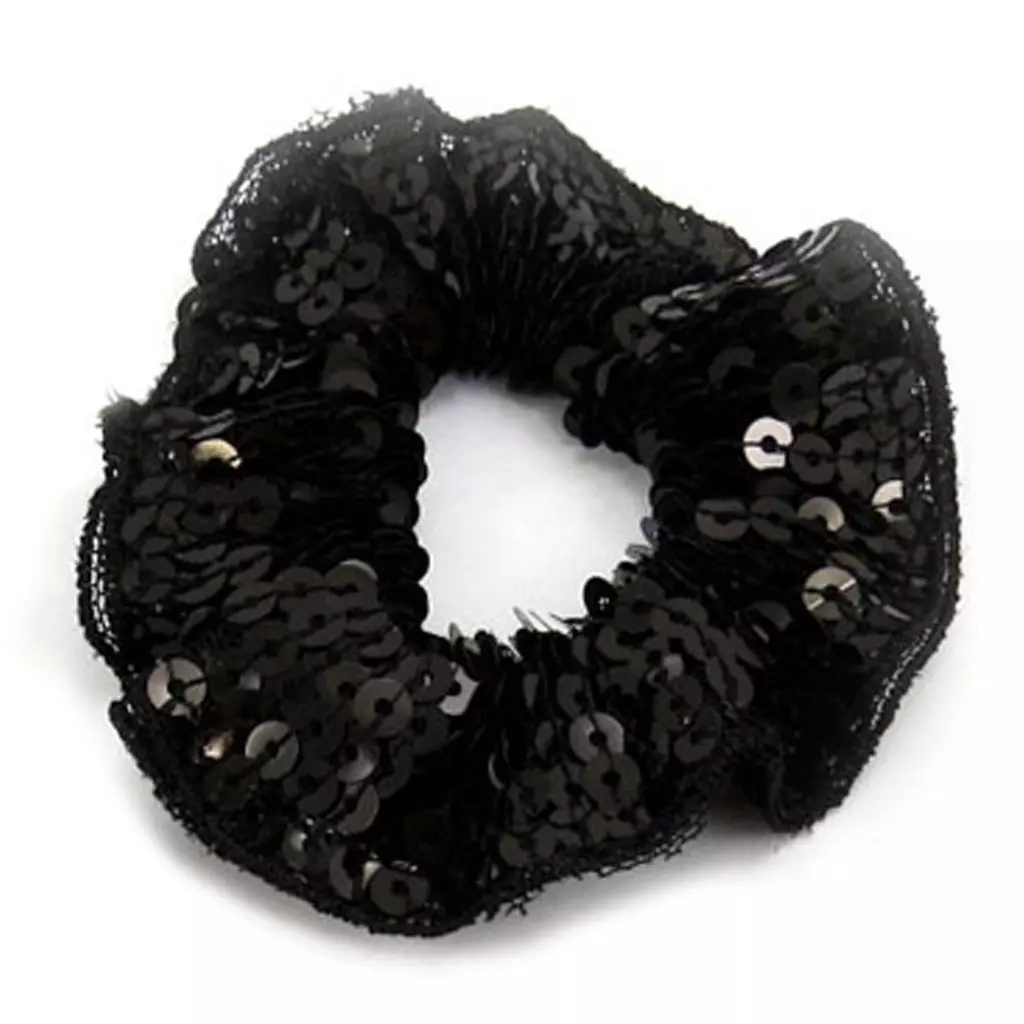 les trésors de lily Chouchou 'Scarlett' noir taille unique [R7869]