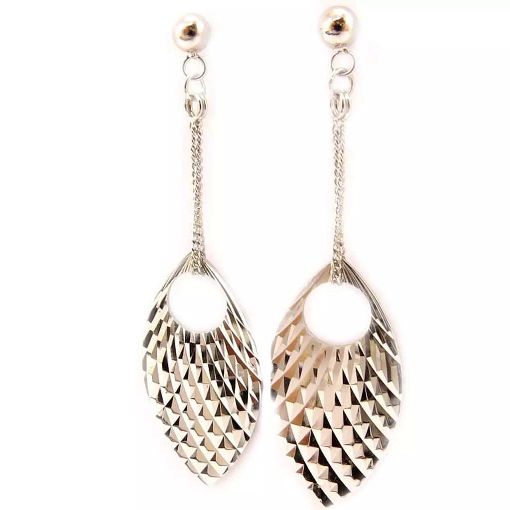 les trésors de lily Boucles Argent 'Chorégraphie' [G5567]