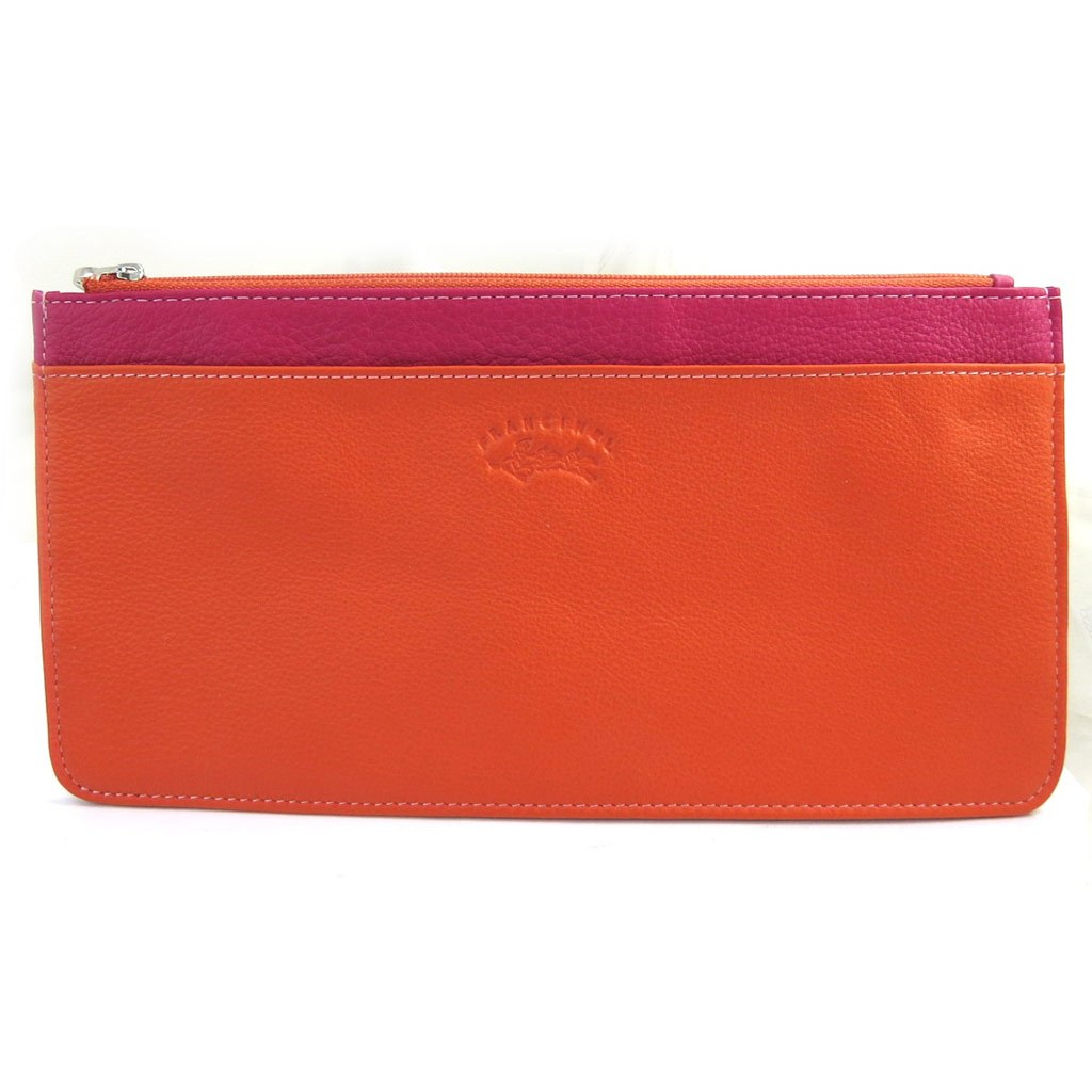 Trousse à maquillage \'Troubadour\' fuschia multicolore - 24x12 cm - [L8695]