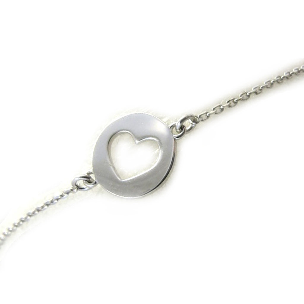 Bracelet Argent \'Love\' argenté (rhodié) - 10 mm - [N2833]