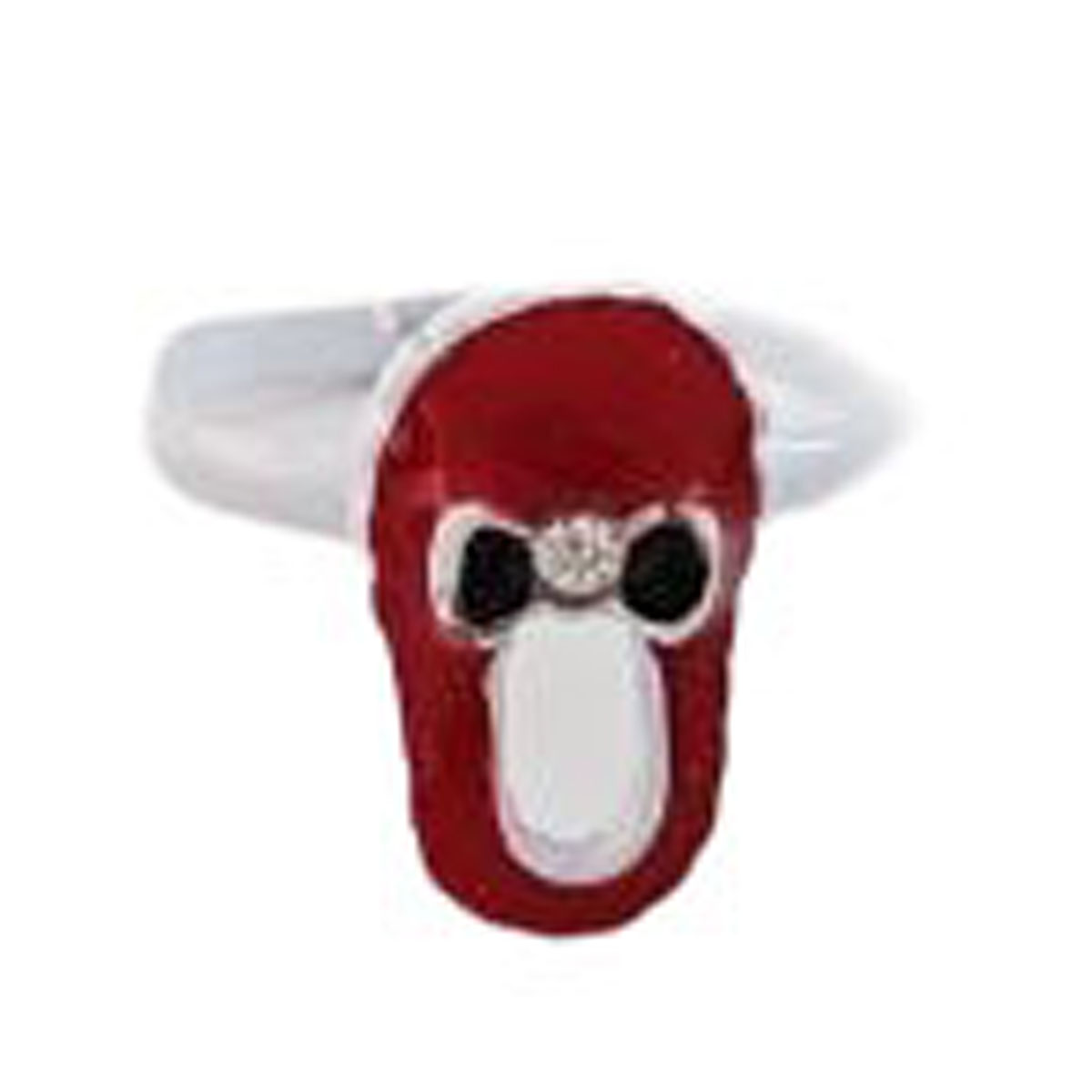 Bague enfant \'Le Monde de Coralie\' rouge (soulier) - 15x9 mm - [R8377]