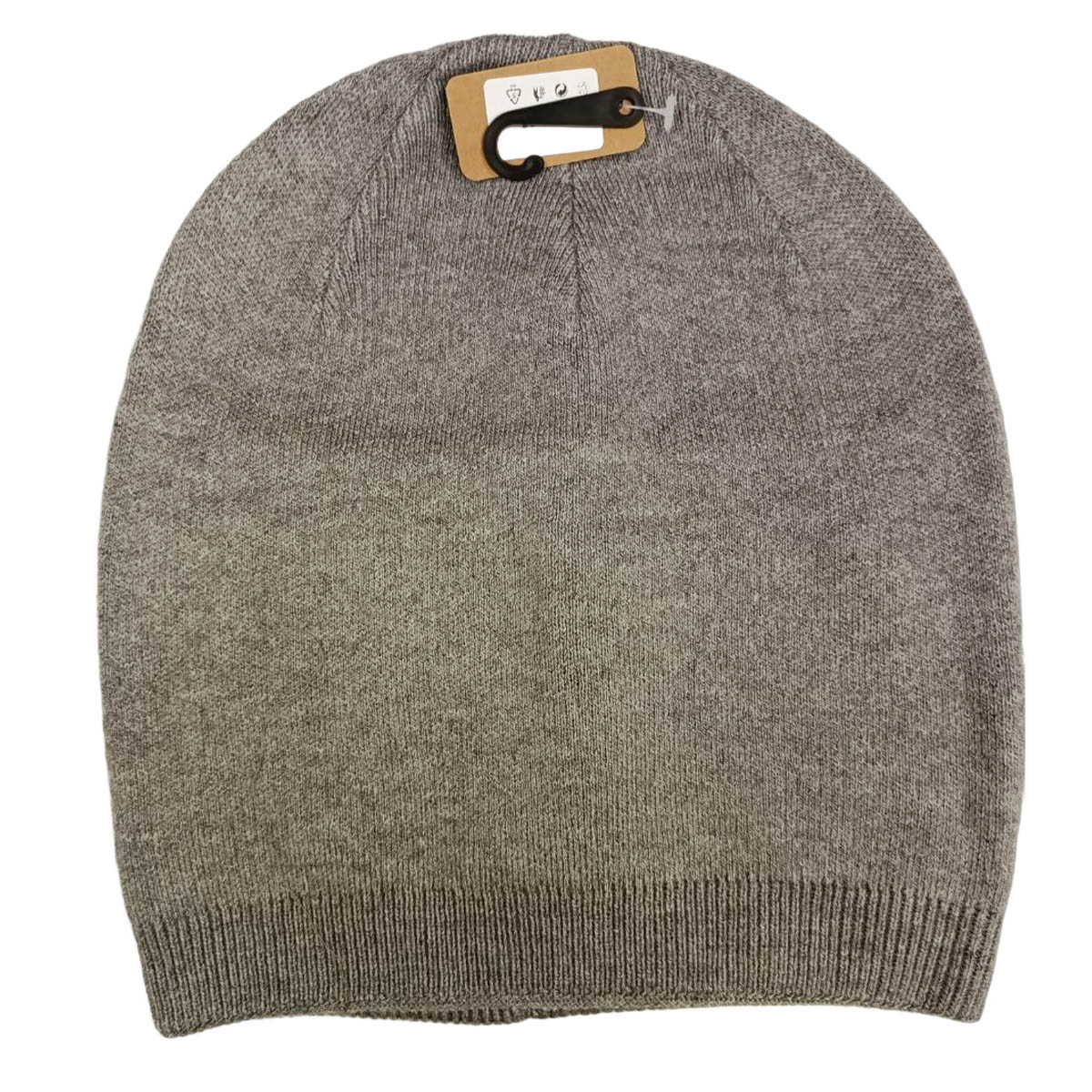 Bonnet laine cachemire \'Highlands\' gris - taille unique - [R8906]