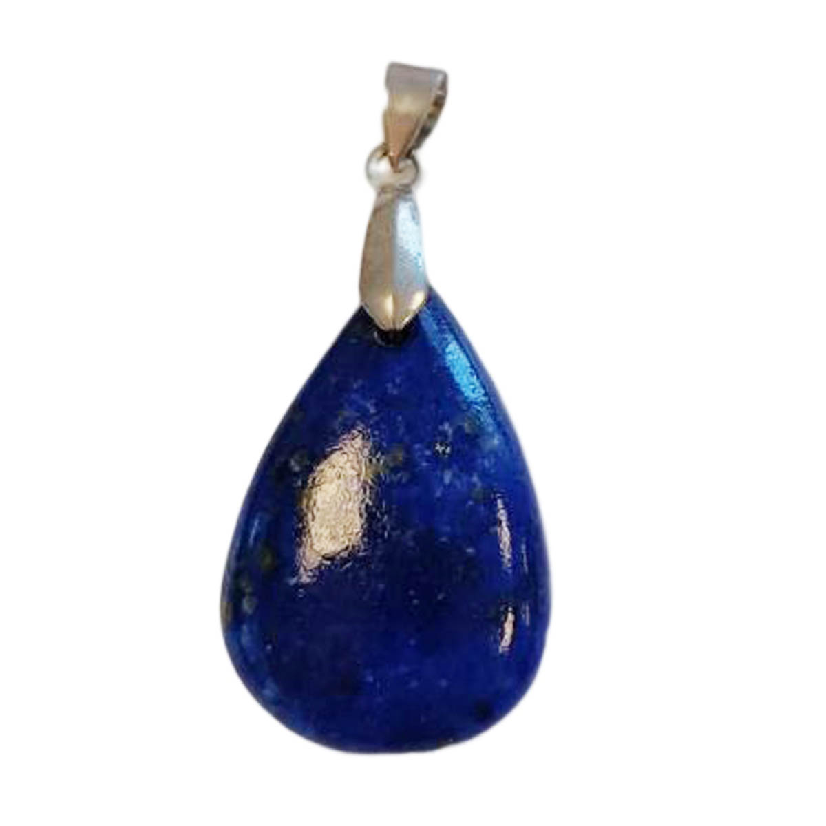 Pendentif artisanal \'Minéralia\' lapis lazuli - 30x20 mm - [R9057]