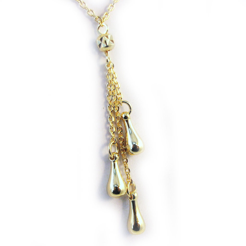 Collier Plaqué-Or \'Chorégraphie\' doré -  55 mm - [G1792]