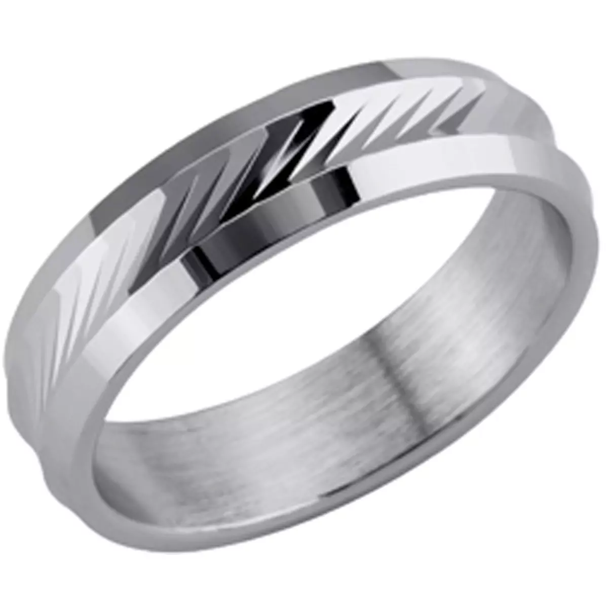 les trésors de lily Alliance Argent 'Lien d'Amour' argenté (rhodié) 5 mm [G7591]