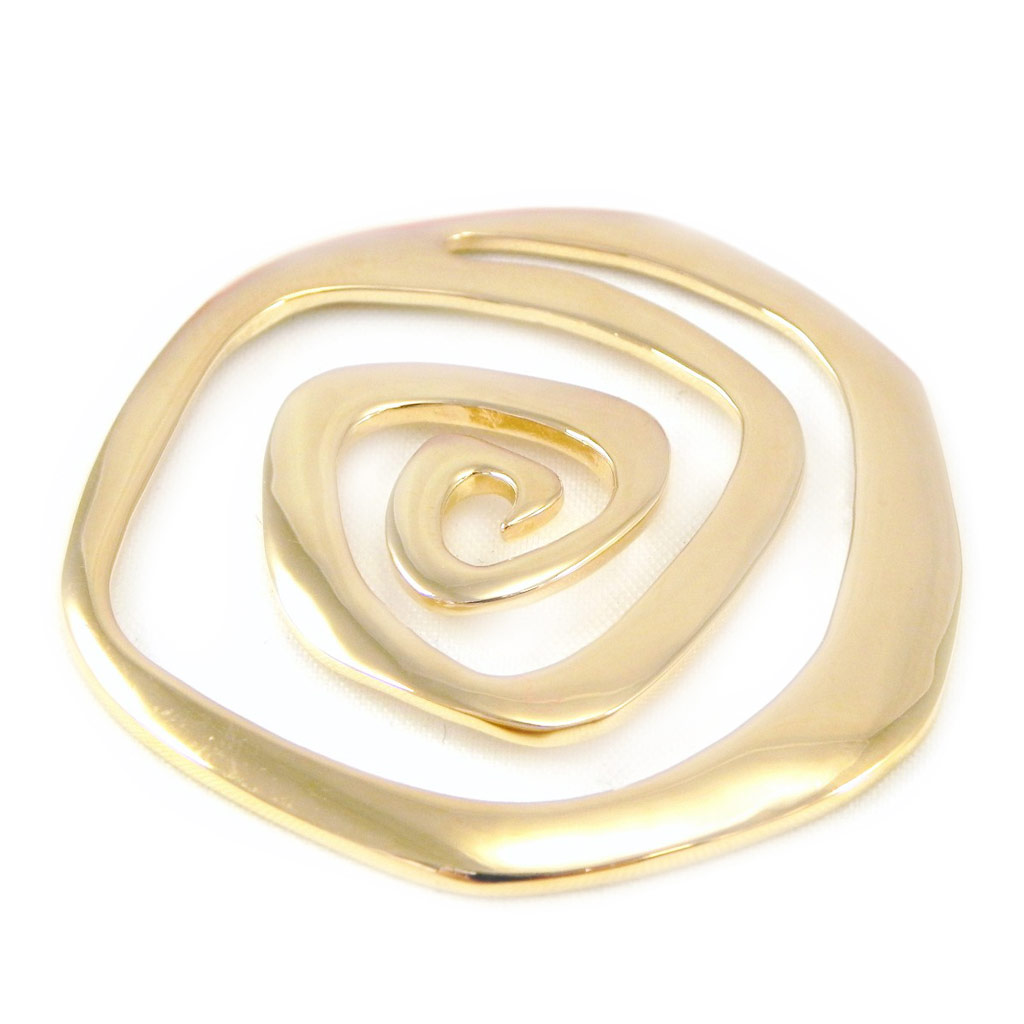 Pendentif Plaqué Or \'Chorégraphie\' Doré - 4 cm - [H0419]