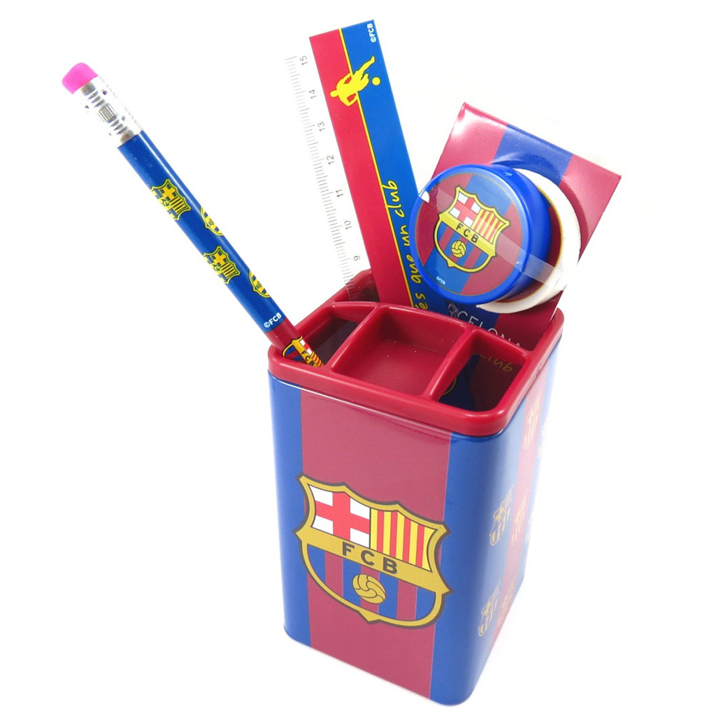 Set scolaire \'FC Barcelona\' rouge bleu - [K3553]