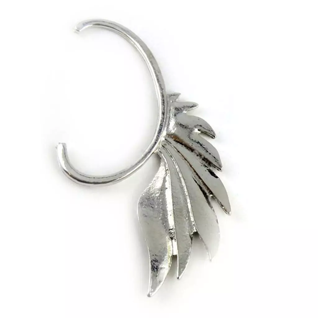 les trésors de lily Bague Oreille 'Kilimanjaro' argenté 50x25 mm [R9486]