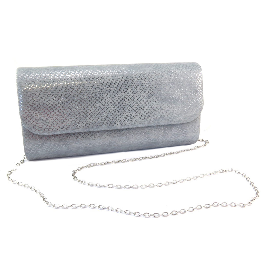 Pochette \'Kika\' gris - 255x13x6 cm - [P1844]