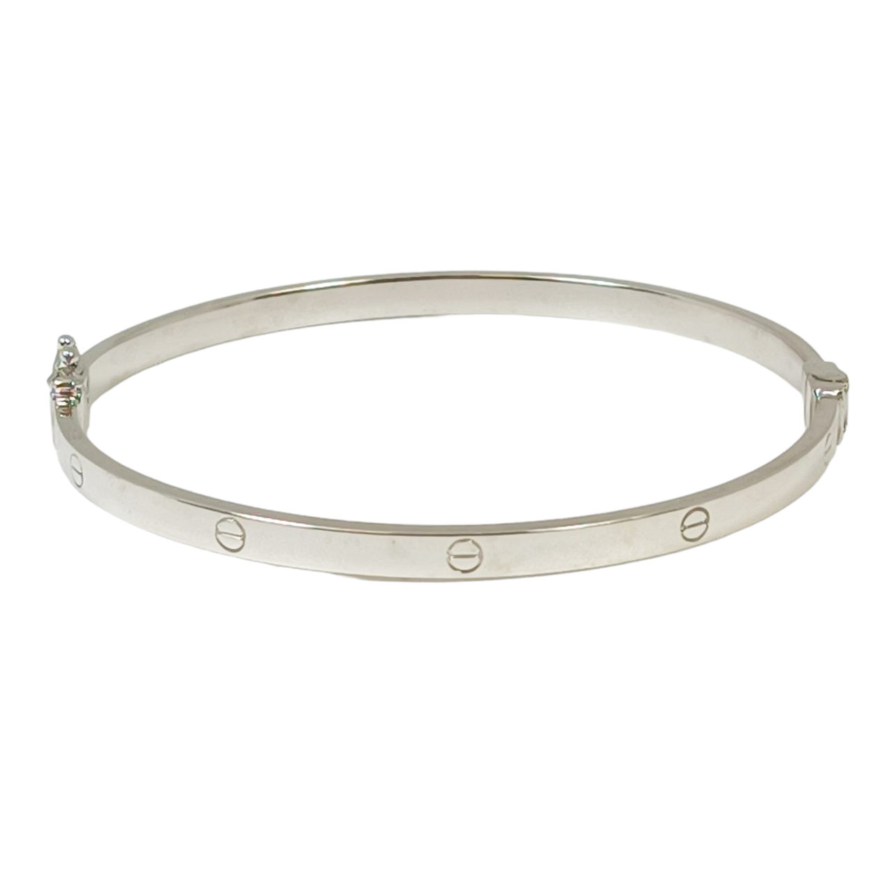 Bracelet Argent \'Chorégraphie\' argenté (rhodié) - 62 mm 4 mm - [R9989]
