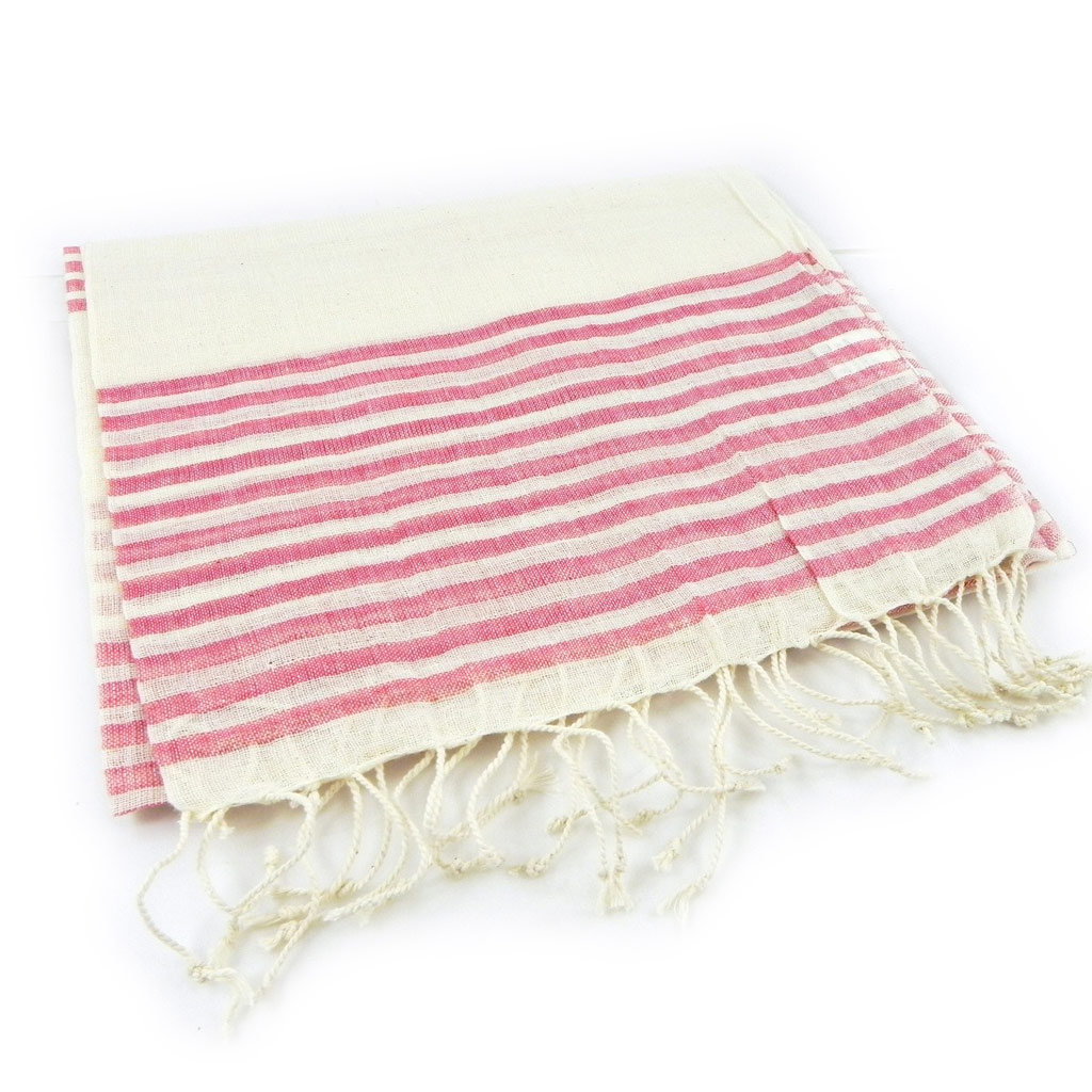 Etole \'Eugène\' rouge beige - 50x180 cm - [H1969]