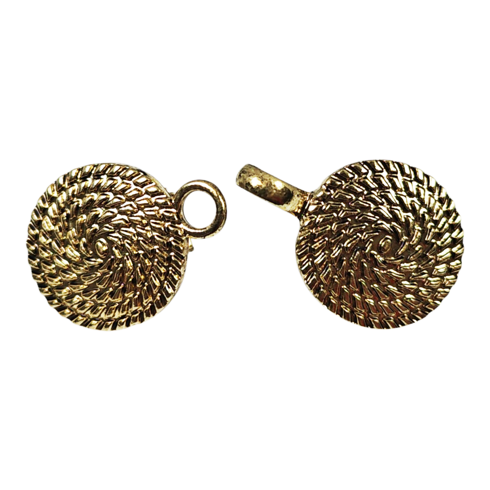 Clip Bijou Multifonction / Pince Bijou Pull et Cardigan \'Scarlett\' doré - 20 mm - [S1452]