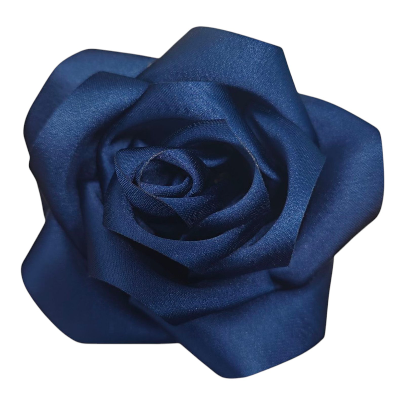 Broche Créateur \'Rose Féérique\' marine - 10 cm - [S1760]