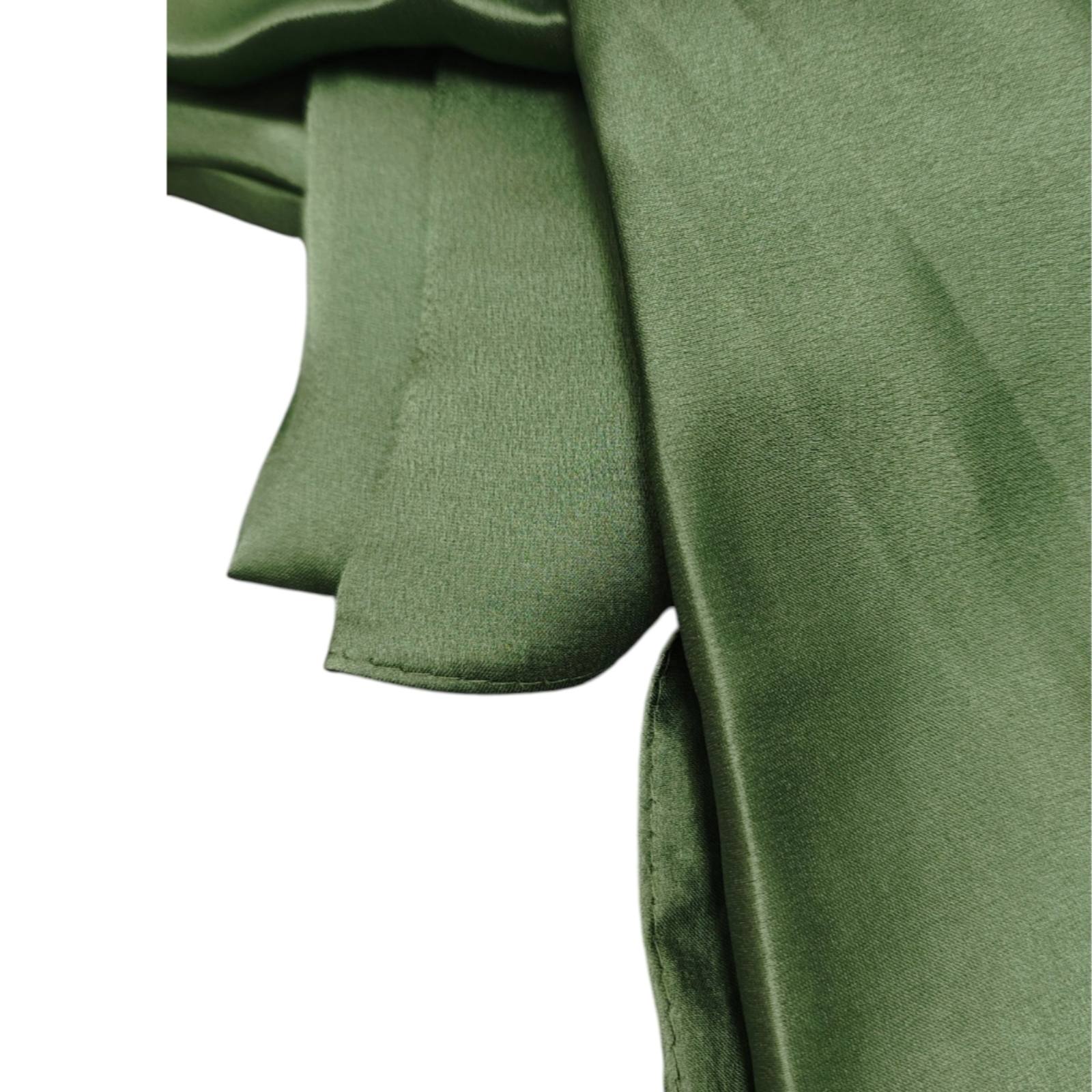 Écharpe / Foulard soie \'Soie Éternelle\' vert - 190x90 cm - [S1783]