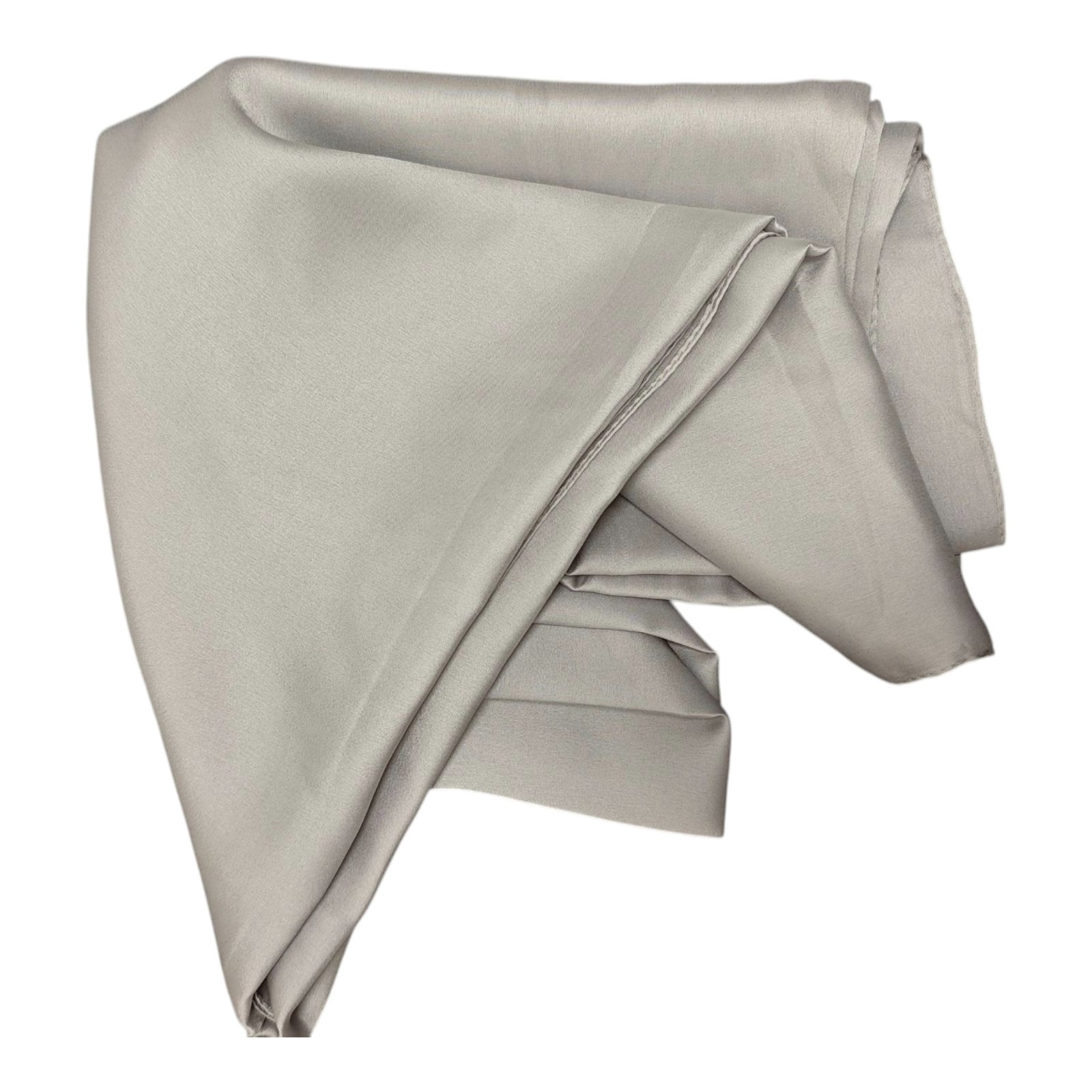 Écharpe / Foulard soie \'Soie Éternelle\' gris clair - 190x90 cm - [S1784]