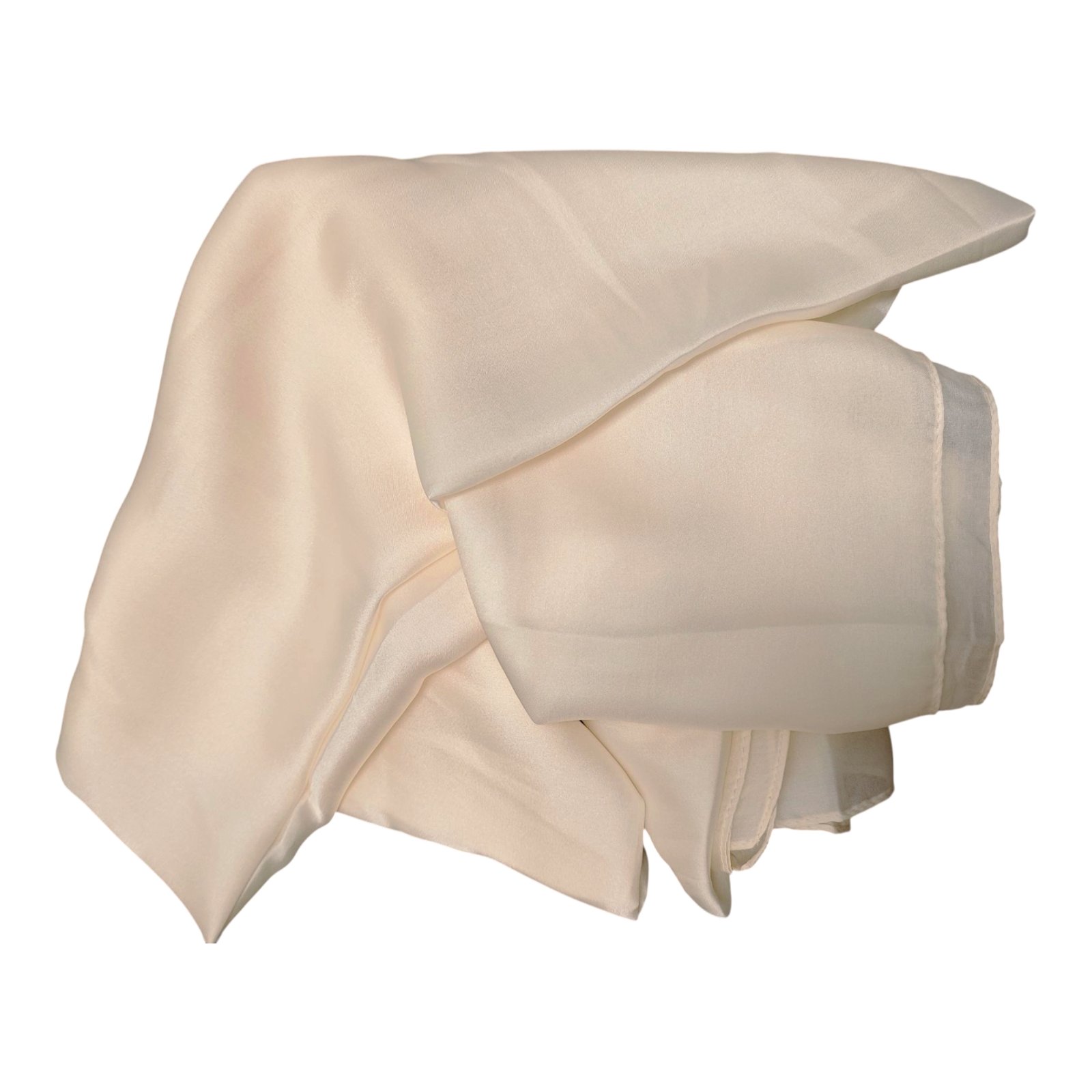 Écharpe / Foulard soie \'Soie Éternelle\' ivoire - 190x90 cm - [S1785]